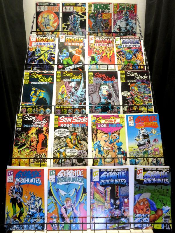 British Comics Lot of 99 Books F/+ Judge Dredd 2000 AD Strontium Dog Robohunter