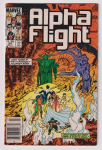 Marvel Comics! Alpha Flight! Issue #24!