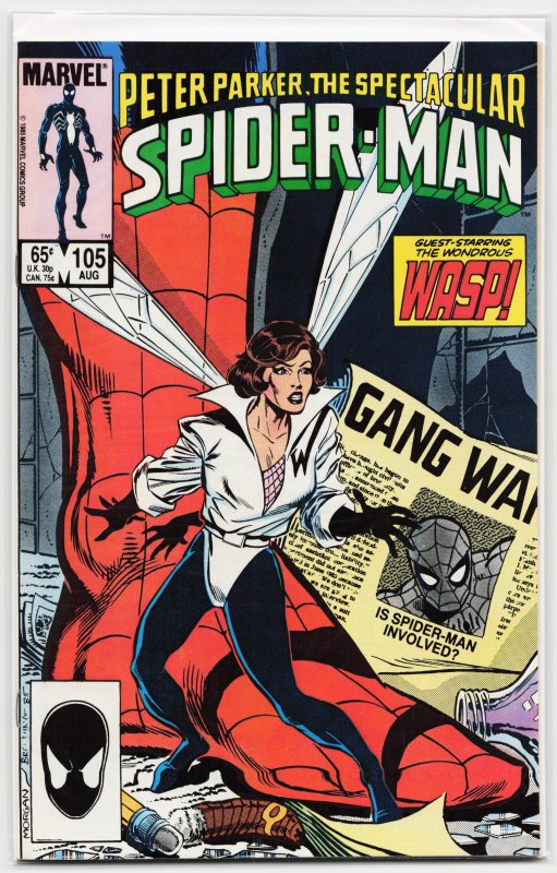 The Spectacular Spider-Man #105 (1985) Spider-Man