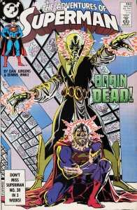 Adventures of Superman #452 Direct Edition (1989) Superman