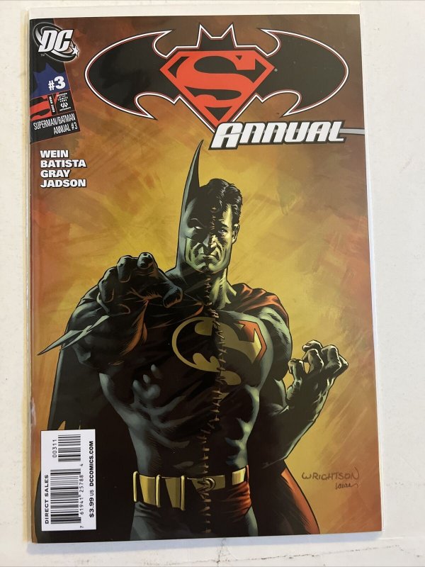 Superman/Batman Annuals #1 2 3 5 Lot Of 4 Dc Comics Deathstroke Doomsday 2006-11 