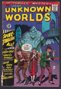 Unknown Worlds #52 Silver Age GD+ 2.5 ACG Comic - Jan 1967