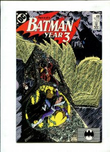 BATMAN #439 (9.2) CHAPTER FOUR: RESOLUTIONS!! 1989