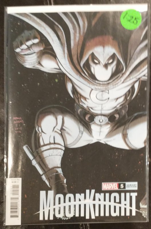 Moon Knight (2021) #4 & #5 1:25 variant cover