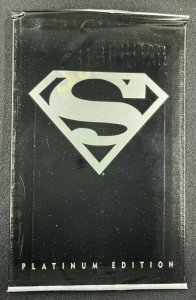 Adventures of Superman (1987) #500 Platinum Edition Sealed Polybag