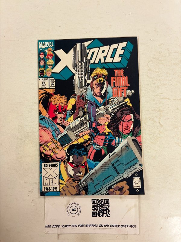 X-Force #22 NM Marvel Comic Books Cannonball Boom-Boom Sunspot Cable 14 HH108