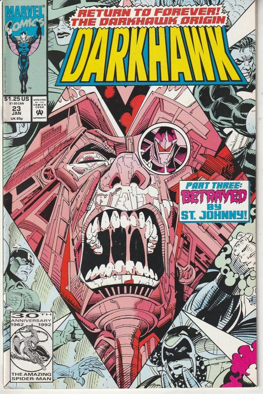 Darkhawk #23 Direct Edition (1993)  RETURN TO FOREVER PART 3