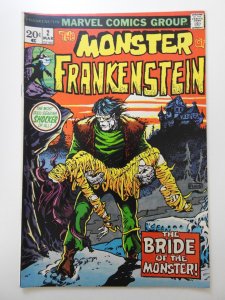 The Frankenstein Monster #2  (1973) Bride of The Monster! VF Condition!