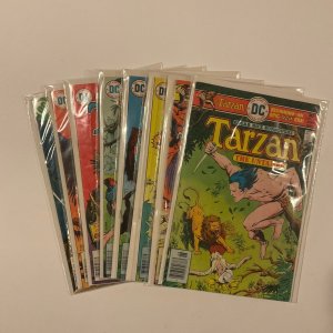 Tarzan 250 252-258 Lot Run Set Fine Fn 6.0 Dc Comics