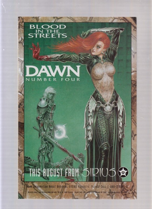Dawn #1/2 1st Print (9.2 ob) 2000 Wizard Edition with COA /Linsner Cover