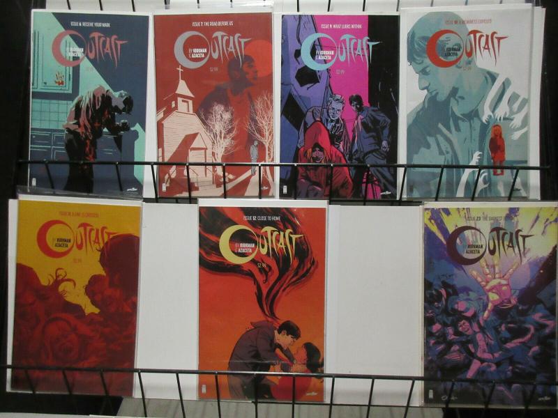 Outcast by Kirkman and Azaceta (Image 2014) Lot of 7Diff Horror Prophecies