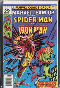 Marvel Team-Up #48 (1976) Iron Man [Key Issue]