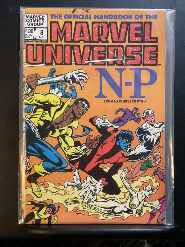 The Official Handbook of the Marvel Universe #8 (1983)