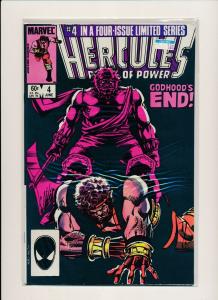 Marvel Mini Series of 4-HERCULES PRINCE OF POWER #1-4 F/VF 1983/'84 (PF471) 