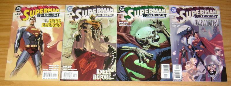 Superman: Birthright #1-12 VF/NM complete series - origin story - mark waid set