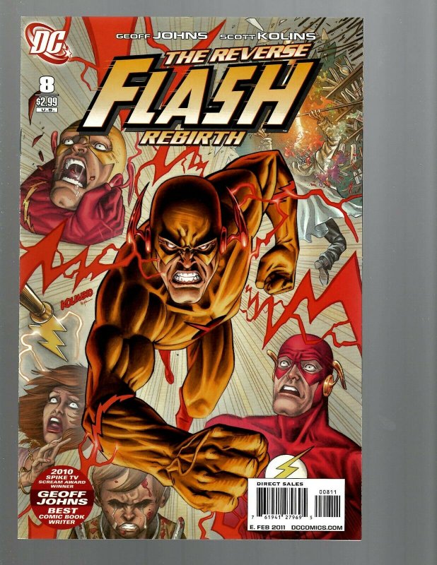 12 DC Comics The Flash # 1 2 3 4 5 6 7 8 9 10 11 12 J439