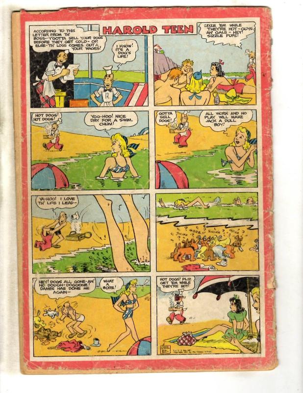 Super Comics # 88 VG Dell Golden Age Comic Book Dick Tracy 1945 Tiny TIm JL9