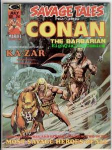 SAVAGE TALES #5, Conan, Neal Adams, VF+/NM, Jim Starlin, 1971, Robert E Howard