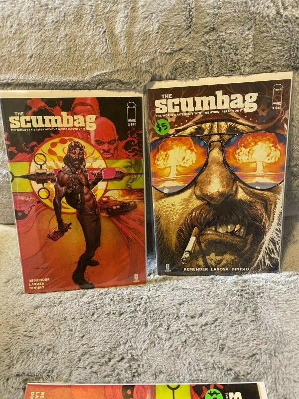 Lot of 2 Books Scumbag Image Comics #1 Regular & B Cover