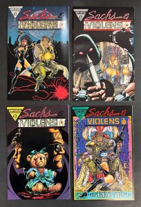 Sachs & Violens (1993) #'s 1 2 3 4 VF (8.0) Complete Set Eclipse