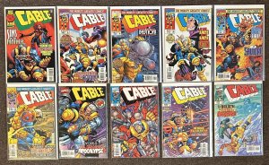 Cable #44,45,46,47,48,49,50,51,52,53 Marvel Comics 1997