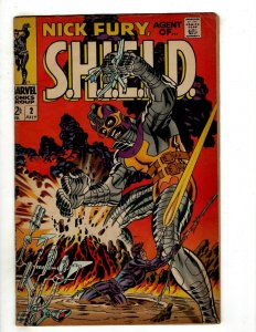 Nick Fury Agent Of Shield # 2 FN/VF Marvel Comic Book Silver Age Avengers SR25