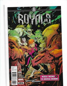 ROYALS #6 (2017, Marvel Comics) 1st Print Inhumans NM  Nw60