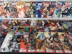 Huge Lot of 210+ Comics W/ Spider-Man, Batman, Deadpool. Avg. VF Condition