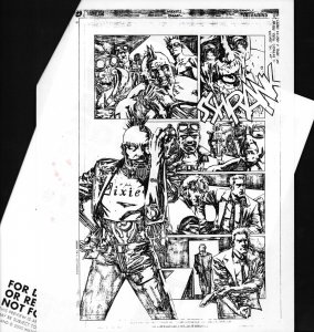 WILDCATS ANNUAL 2000 #1 - Joe Casey Story WILDSTORM COMICS B&W PREVIEW 2000