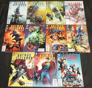 Modern DC BATMAN/SUPERMAN 11pc Count High Grade Comic Lot Detective Action JLA