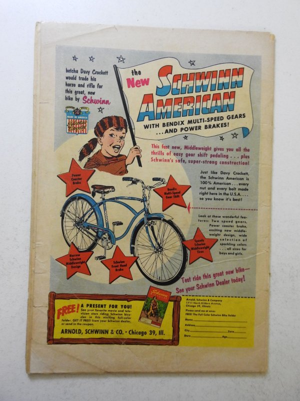 Mystery in Space #28 (1955) VG- Condition moisture stain