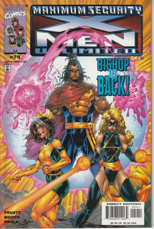 X-Men Unlimited #29 (2000) Maximum Security tie in !