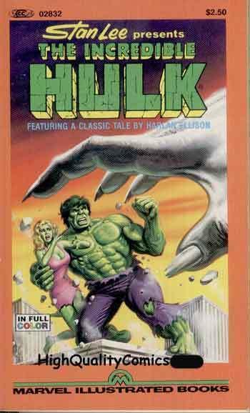 INCREDIBLE HULK Pb, 1st, Harlan Ellison, Buscema, NM, 1982,