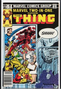 Marvel Two-in-One #96 (1983) The Thing