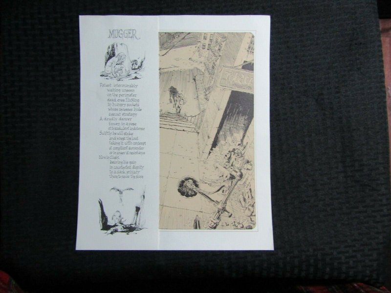 1980 CITY A NARRATIVE PORTFOLIO by Will Eisner SIGNED #788/1500