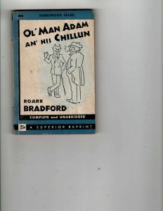 3 Books Ol' Man Adam An' His Children No Bugles Tonight Murder Needs a Name JK31