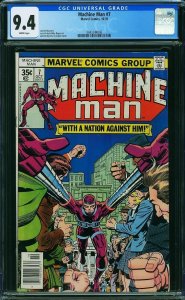 Machine Man #7 (1978) CGC 9.4 NM