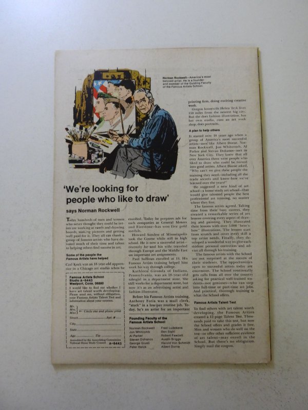 The Incredible Hulk #134 (1970) FN- condition stains front cover