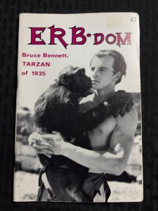 1962 ERB-DOM Edgar Rice Burroughs Fanzine #62 VG+ 4.5 Bruce Bennett Tarzan 1935