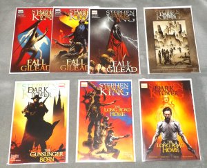 DARK TOWER Lot Gunslinger Born #1 Guidebook Long Road Fall of Gilead 7 Issues 