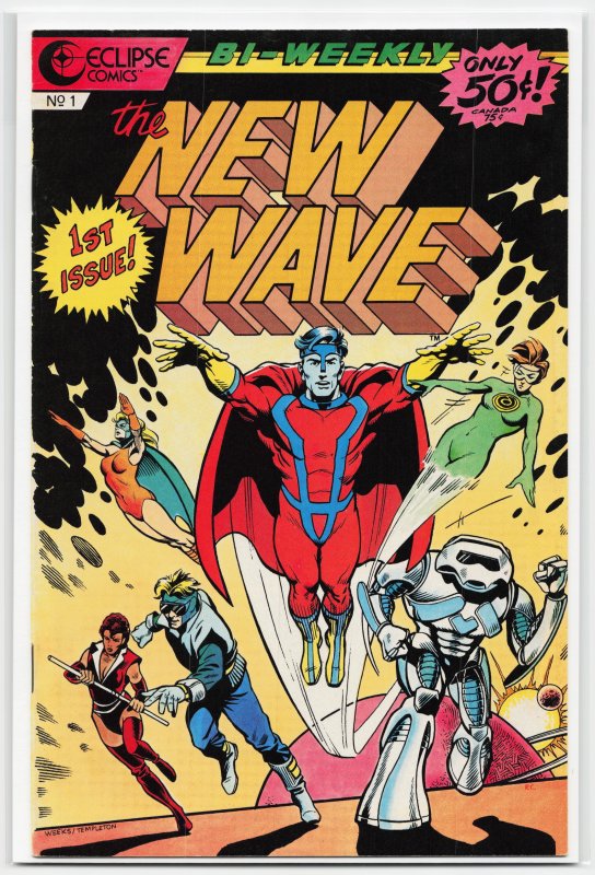 The New Wave #1 (1986) The New Wave