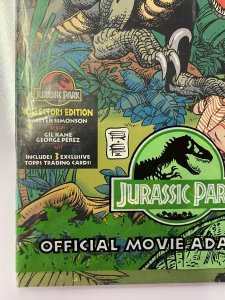 JURASSIC PARK #1 SEALED POLYBAG 1993 TOPPS George Perez Art PROSHIPPER