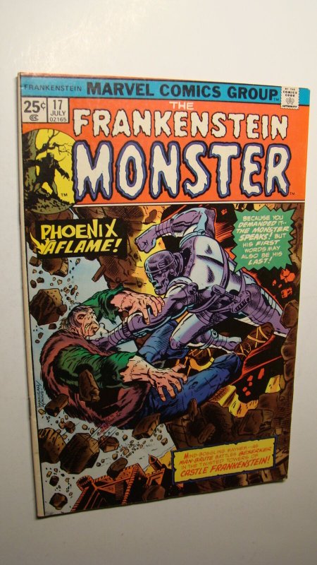 FRANKENSTEIN MONSTER 17 *NICE* VS BERSERKER MAYERIK ART BRONZE AGE HORROR