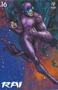 Rai (2nd Series) #16D FN ; Valiant | Connecting Cover
