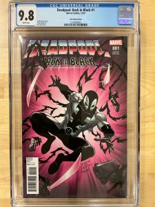 Deadpool: Back In Black #1 Lim Cover (2016) CGC 9.8