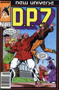 D.P.7 #7 VF ; Marvel | New Universe Mark Gruenwald
