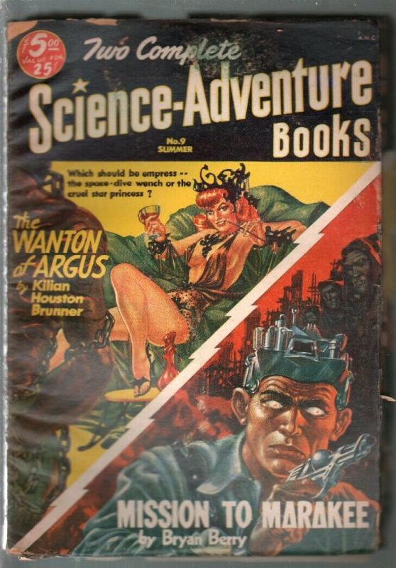 Two Science-Adventure Books #9 Summer-Kelly Freas-GGA-VG+