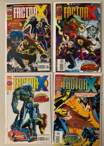 Factor-X set #1-4 Marvel 4 different books 8.0 VF (1995)