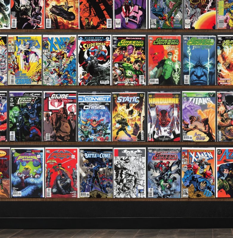 Huge Lot 140+ Comics with Batman Eternal, Action Comics, Green Lantern & More!