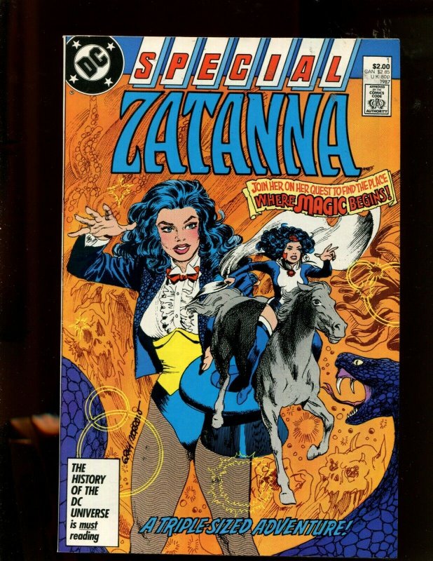 ZATANNA SPECIAL #1 (8.5) SUMMONING! 1987~